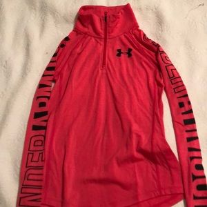Girls Under Armour thin pullover